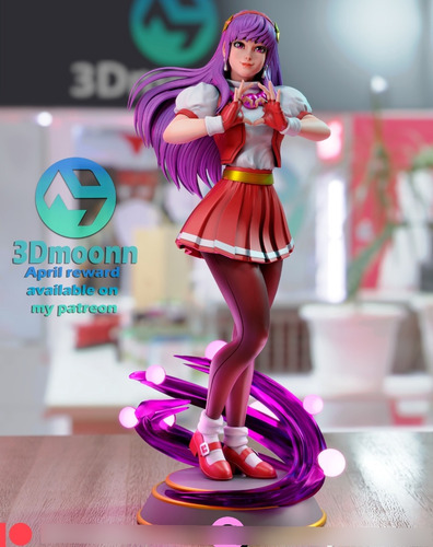 Athena Asamiy The King Of Fighters - Mídia 8