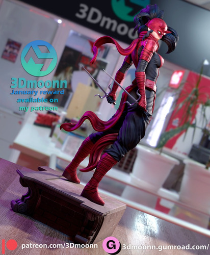 Elektra Marvel Comics Hq - Mídia 3