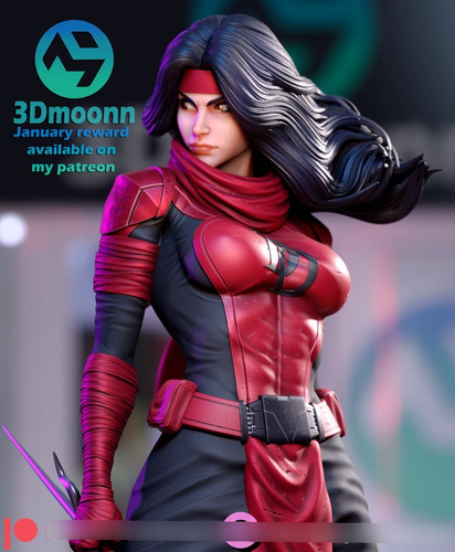 Elektra Marvel Comics Hq - Mídia 4