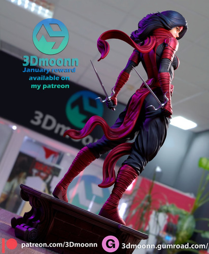 Elektra Marvel Comics Hq - Mídia 9
