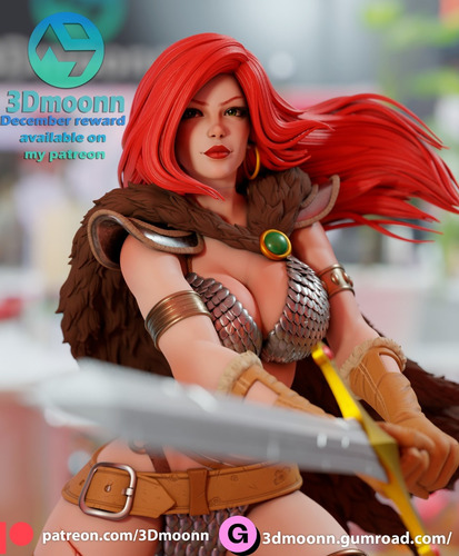 Red Sonja Hq Comics Guerreira - Mídia 2