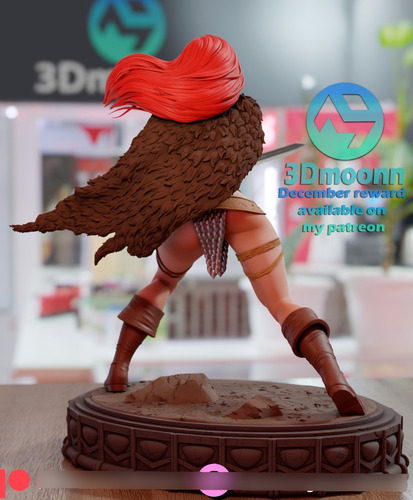 Red Sonja Hq Comics Guerreira - Mídia 5