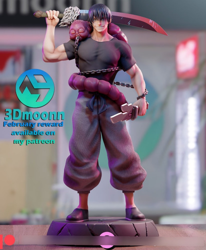Toji Fushiguro Jujutsu Kaisen - Mídia 3