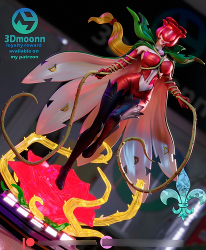 Rosemon Digimon Mangá - Mídia 3