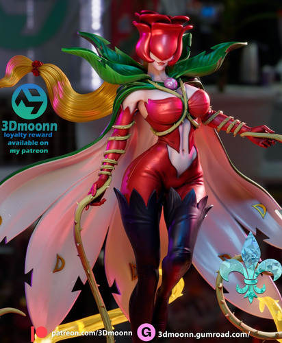 Rosemon Digimon Mangá - Mídia 7