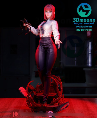 Makima Chainsaw Man Mangá - Mídia 3