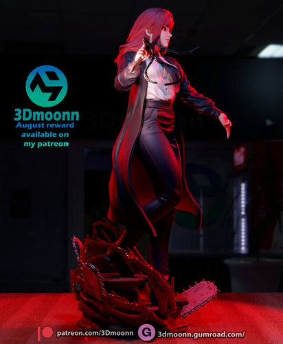 Makima Chainsaw Man Mangá - Mídia 6