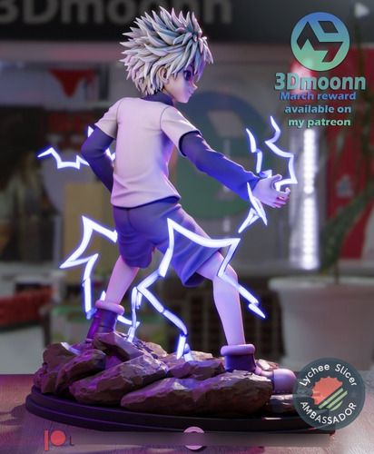 Killua Hunter X Hunter Manga - Mídia 4
