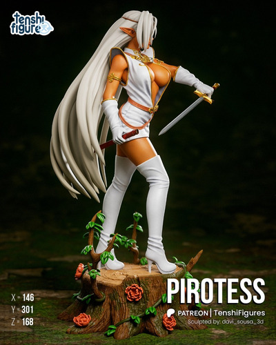 Pirotess Record Of Lodoss War Mangá - Mídia 3