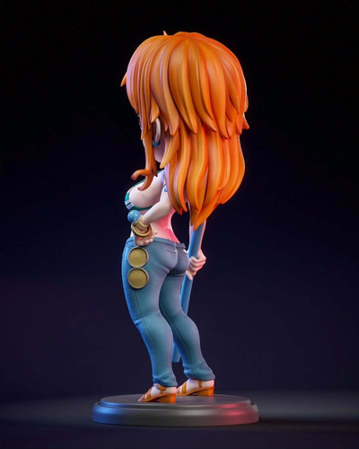 Nami Chibi One Piece Mangá - Mídia 3