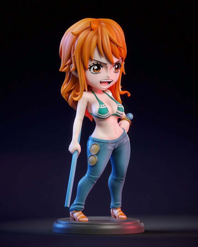 Nami Chibi One Piece Mangá - Mídia 8