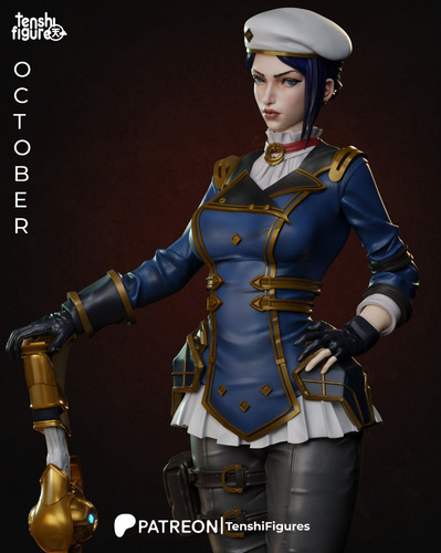 Caitlyn Arcane League Of Legends - Mídia 7