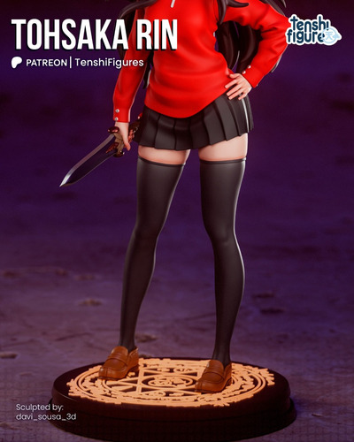 Tohsaka Rin Fate Stay Night Mangá - Mídia 2
