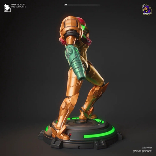 Samus Aran Metroid Nintendo - Mídia 2