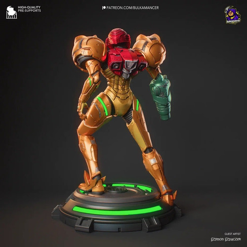 Samus Aran Metroid Nintendo - Mídia 4