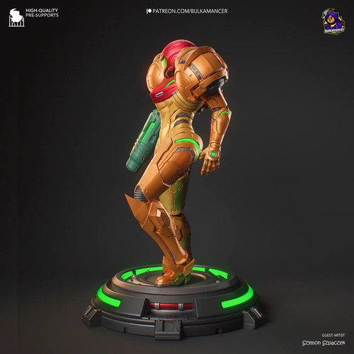 Samus Aran Metroid Nintendo - Mídia 6