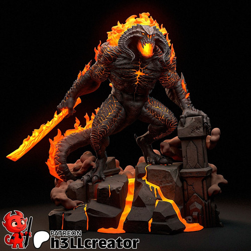 Balrog Lord Of The Rings - Mídia 2