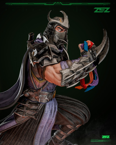 Destruidor Shredder Tartarugas Ninjas Hq - Mídia 2