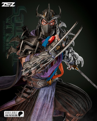 Destruidor Shredder Tartarugas Ninjas Hq - Mídia 9