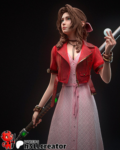 Aerith Final Fantasy Vii - Mídia 3