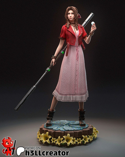 Aerith Final Fantasy Vii - Mídia 8