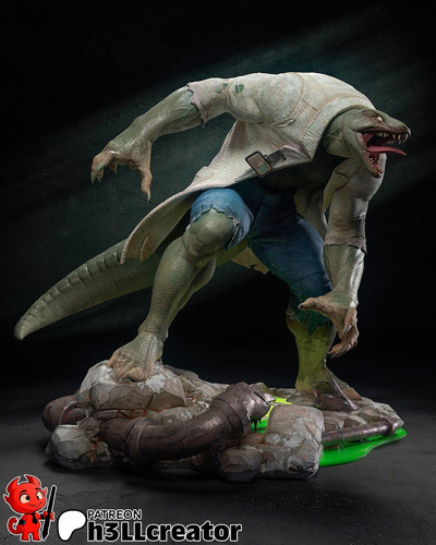 Lizard Curt Connors Marvel Spiderman Hq - Mídia 2