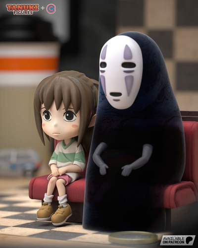Chihiro Spirited Away Studio Ghibli Chibi - Mídia 8