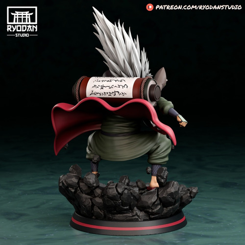 Jiraiya Modo Sábio Naruto Shippuden - Mídia 3