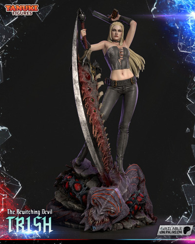 Trish Devil May Cry Dmc Jogo Capcom - Mídia 3