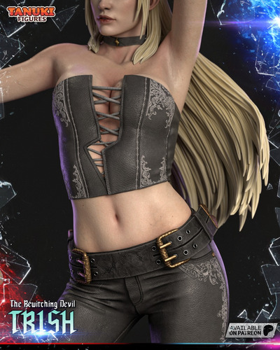 Trish Devil May Cry Dmc Jogo Capcom - Mídia 6