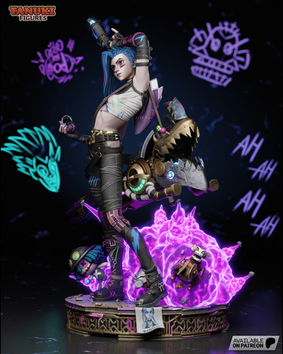 Jinx Arcane League Of Legends Lol Netflix - Mídia 2