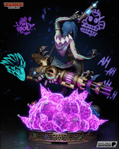 Jinx Arcane League Of Legends Lol Netflix - Mídia 5