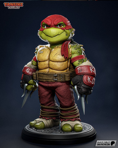 Raphael Tartarugas Ninja Chibi - Mídia 2