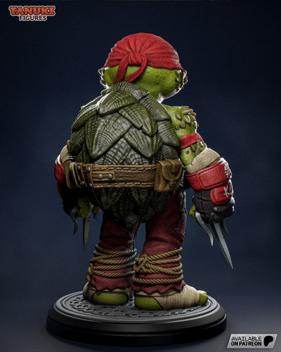 Raphael Tartarugas Ninja Chibi - Mídia 5
