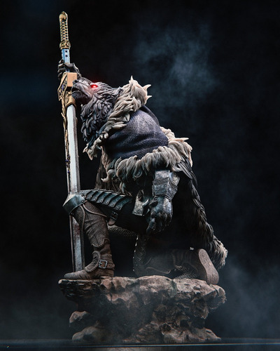 Blaidd Wolf Elden Ring Jogo Lobo - Mídia 8