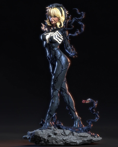 Gwenom Spider-gwen Homem-aranha Marvel Hq - Mídia 9