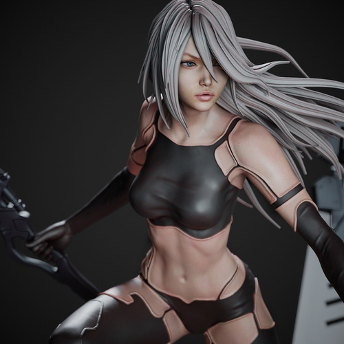 A2 Nier Automata Jogo Androide Guerreira - Mídia 3