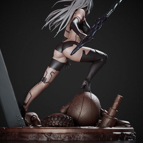 A2 Nier Automata Jogo Androide Guerreira - Mídia 6