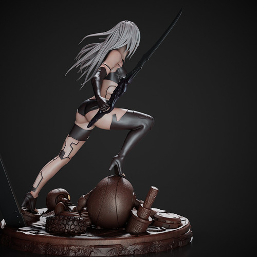 A2 Nier Automata Jogo Androide Guerreira - Mídia 7
