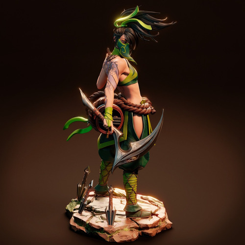 Akali League Of Legends Jogo Moba Ninja - Mídia 9