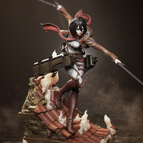 Mikasa Ackerman Attack On Titan Shingeki - Mídia 6