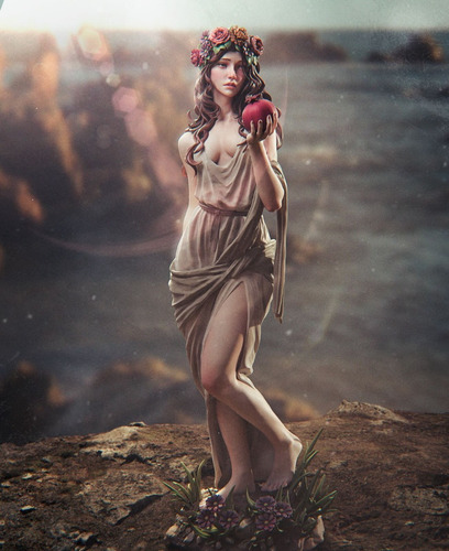 Perséfone Persephone Deusa Mitologiafigura - Mídia 3