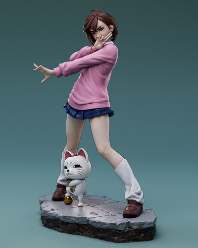Momo Ayase Dandadan Mangá Jujutsu - Mídia 6