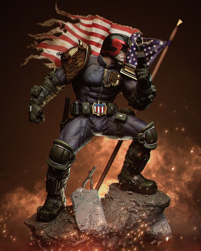 Juiz Dredd Hqs Sci-fi Policial Futuro - Mídia 2