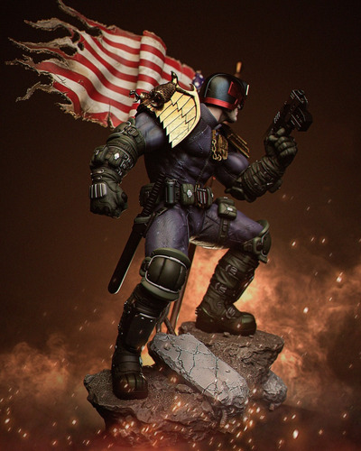 Juiz Dredd Hqs Sci-fi Policial Futuro - Mídia 4