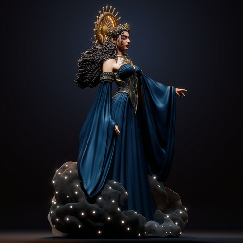 Nyx Deusa Grega Da Noite Mitologia - Mídia 2