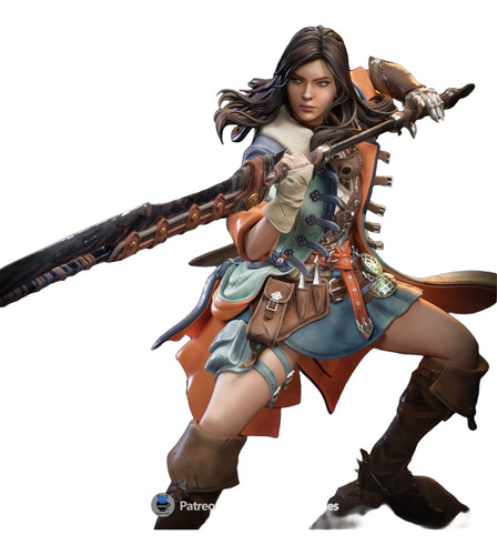 Hunter Woman Monster Hunter Wilds