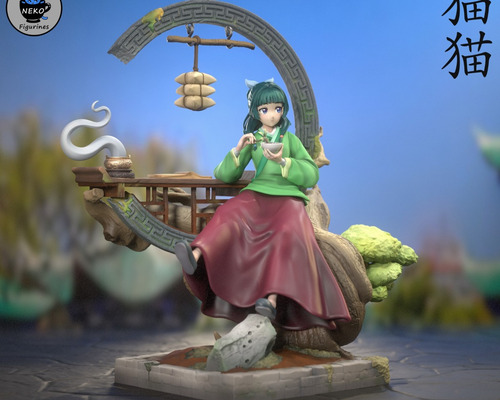 Maomao Apothecary Diaries Palace Resin Figure - Mídia 5