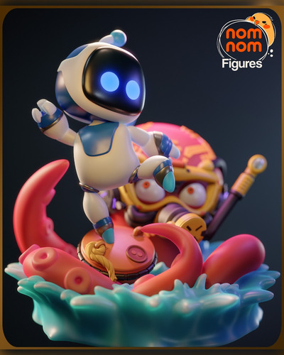 Chibi Astro Bot Playstation Ps5 Jogo Robô - Mídia 4