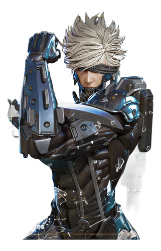 Raiden Metal Gear Gam Ciborgue Ninja